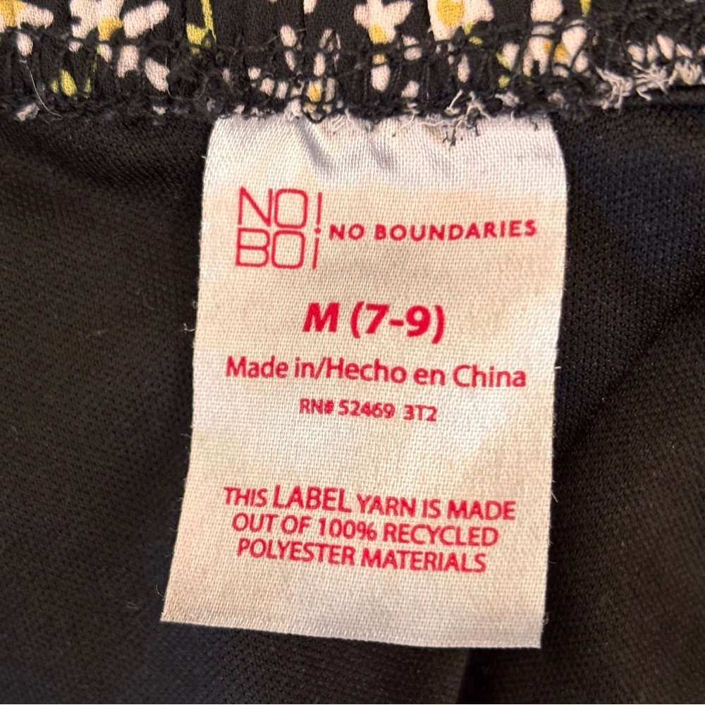 No Boundaries Smocked Back Bustier Top Ditsy Floral Cottagecore Junior's Size M - Picture 10 of 12